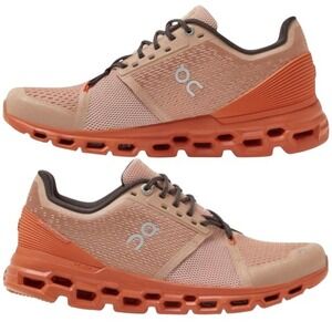 On Running‎ Cloudstratus Women's Running Shoes Rosebrown/Flare US 5 W